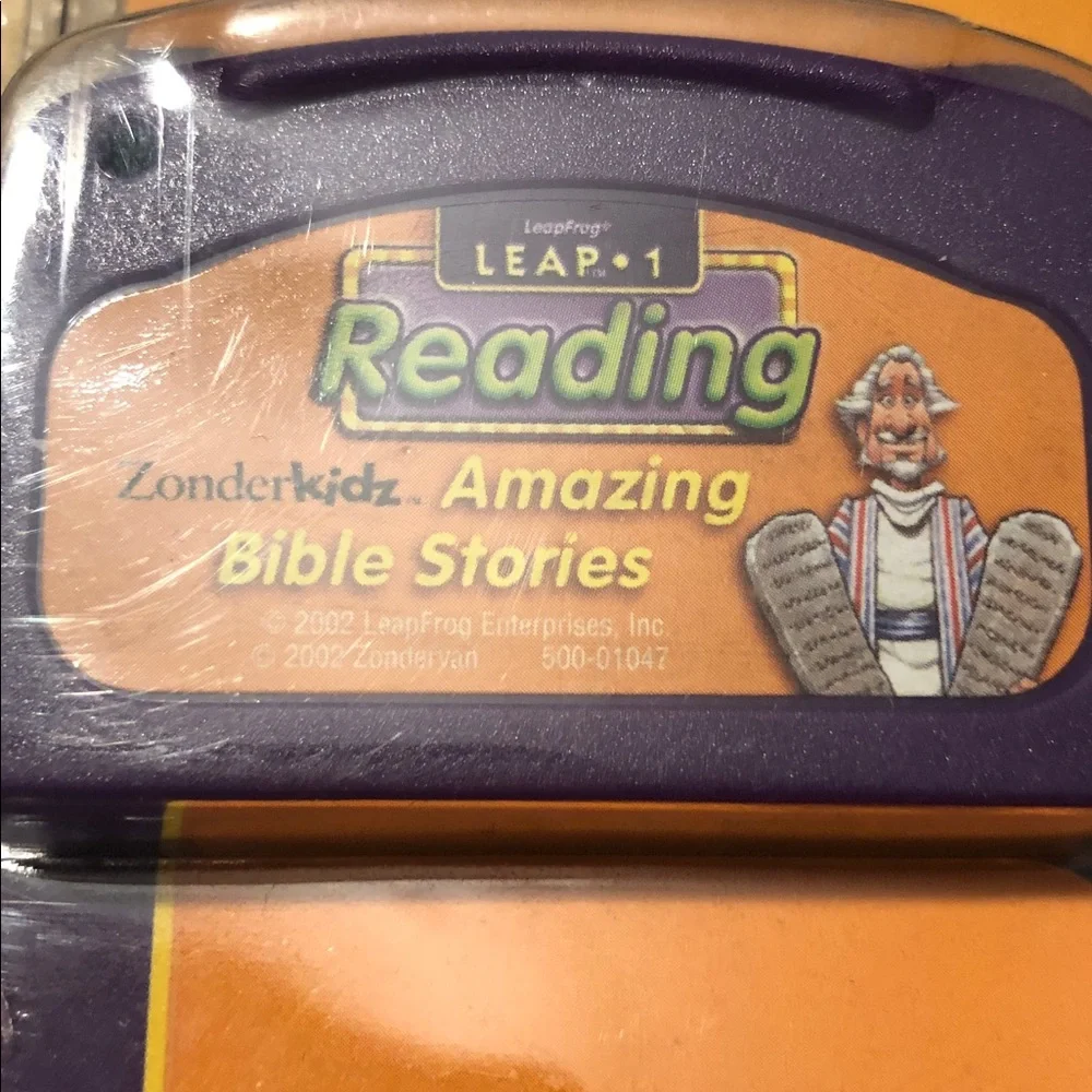 🆕LeapFrog LeapPad Reading Cartridge & Activity Book - Orange